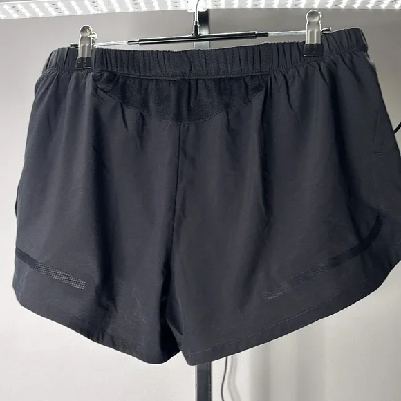 Asics Black Athletic Shorts Lightweight Breathable Size Small - Picture 3 of 8